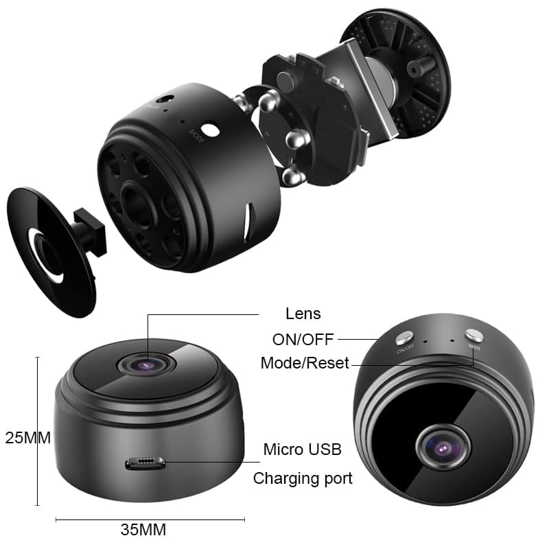 WIFI Mini Camera HD 1080p Wireless